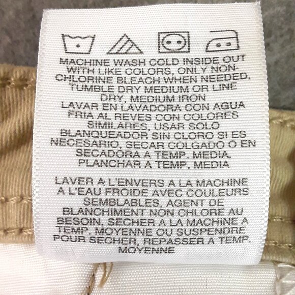 Lee Men's Cargo Shorts Size 34, Brown, Inseam 11", Front Rise 12", Easy Care - Picture 8 of 10